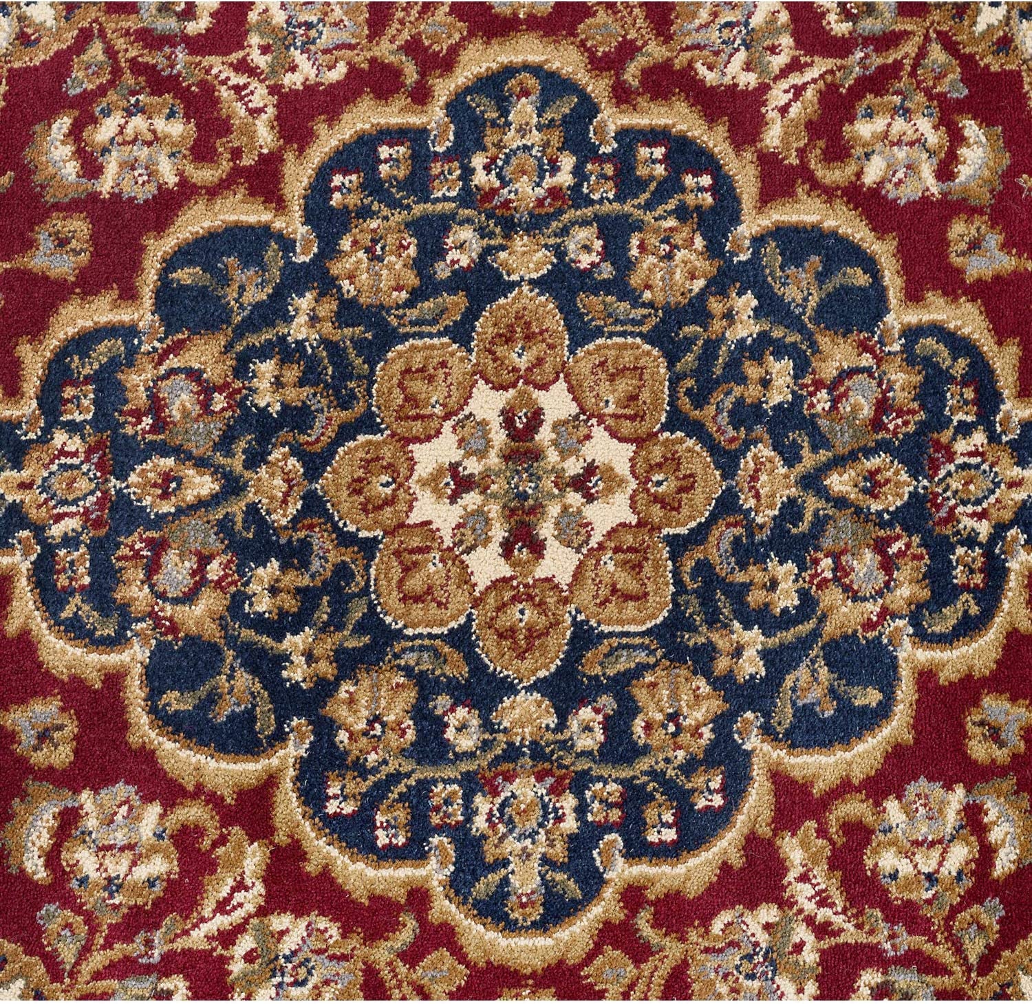Kirsten Traditional Oriental Red Scatter Mat Rug, 2' X 3'