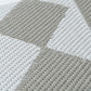 Reversible Rugs Plastic Patio Area Rugs, Lightweight outside Mats for Patio, Straw, RV Camping, Beach and Picnic (5X8Ft Taupe)