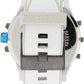 Men'S Mr. Daddy 2.0 Chronograph White-Tone Stainless Steel Watch DZ7419