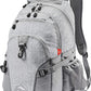 Loop-Backpack, School, Travel, or Work Bookbag with Tablet-Sleeve, Silver Heather, One Size