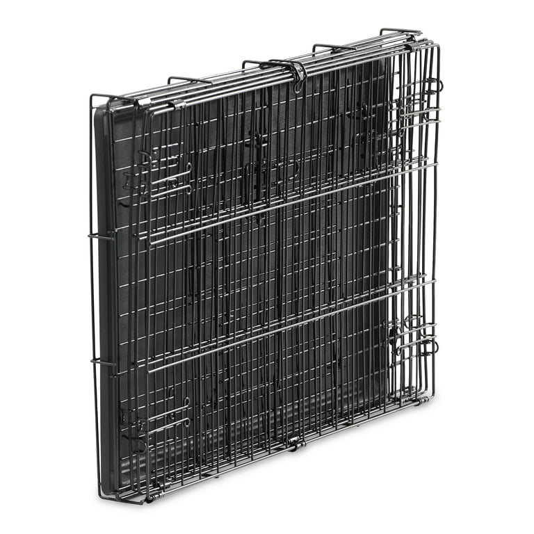 Vibrant Life, Single-Door Folding Dog Crate with Divider, Medium, 30"