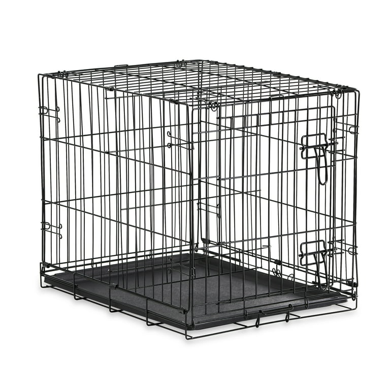 Vibrant Life, Single-Door Folding Dog Crate with Divider, Medium, 30"