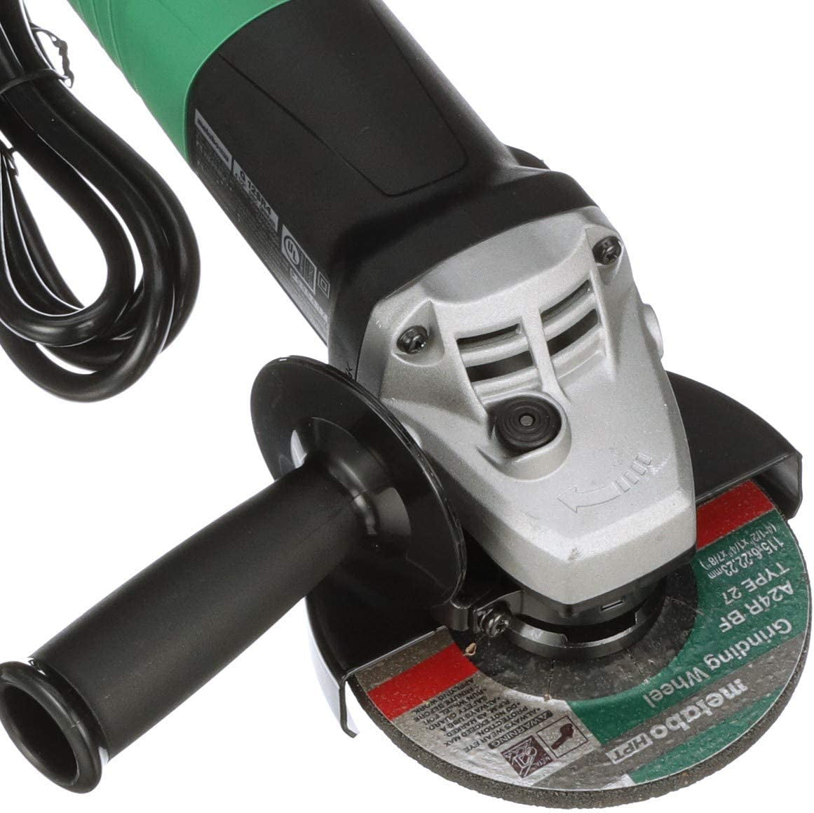 Angle Grinder | 4-1/2-Inch | Includes 5 Grinding Wheels & Hard Case | 6.2-Amp Motor | Compact & Lightweight | G12SR4