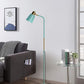 Floor Lamp, Industrial Floor Lamps for Living Rooms & Bedrooms - Rustic Farmhouse Reading Lamp - Standing, Adjustable Metal Heads Indoor Task Lighting for Living Room Bedroom Office Home Décor (Green)