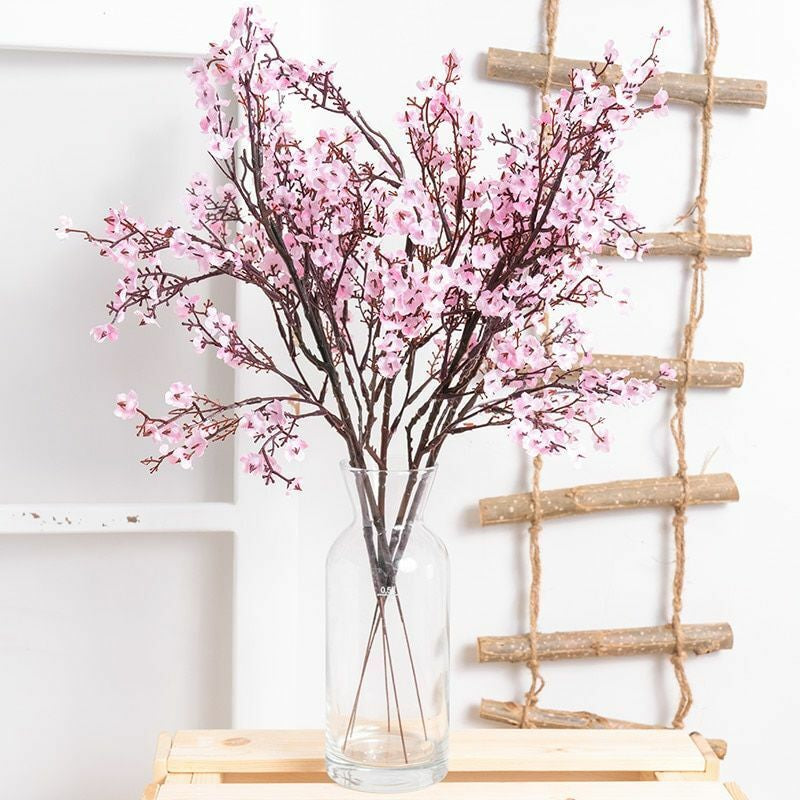 Gypsophila Flowers Artificial Branch Wedding Home Fake Bouquet Breath Decoration