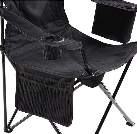 Camping Chair with Built-In 4 Can Cooler