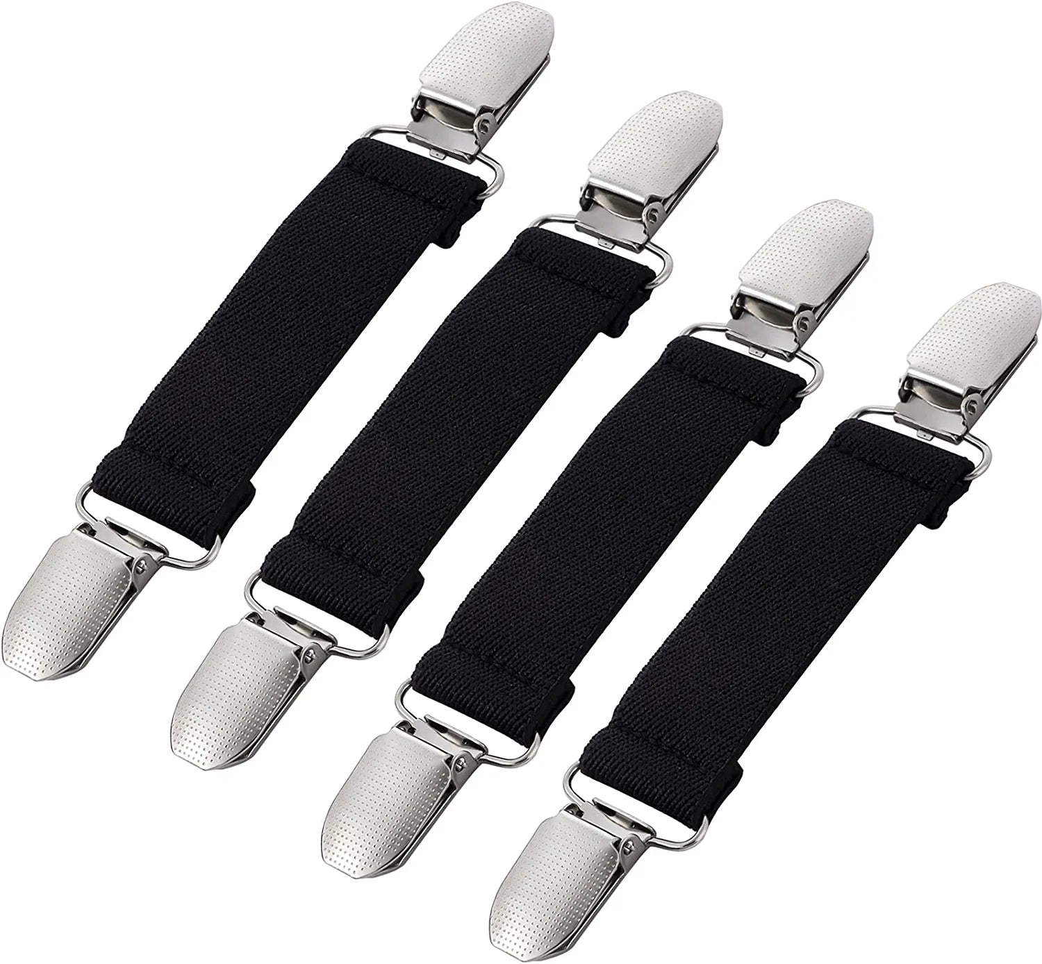 Winter Mitten Clips Elastic Stainless Steel Gloves Clips for Toddler Kids Adults Dress Cinch Sweater Cardigan Shawl Clip