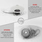 3In1 Drain Hair Catcher Tub Stopper Hot Safety Protector Sink Bathtub Strainer