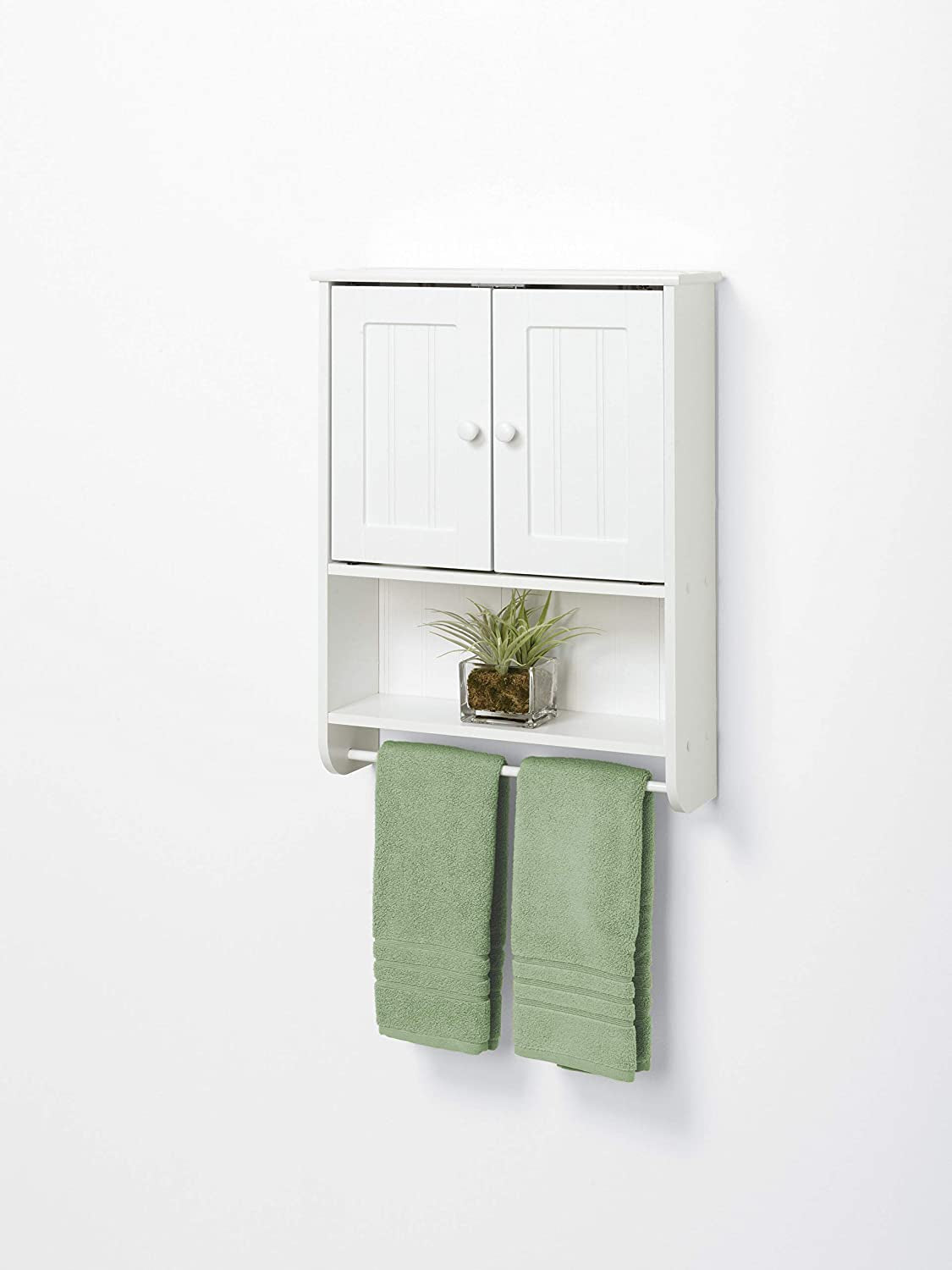 Cottage, Wall Cabinet, White