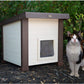 Ecoflex Albany Outdoor Feral Cat House, Multicolor