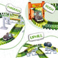 Dinosaur Toys,Create a Dinosaur World Road Race,Flexible Track Playset and 2 Pcs Cool Dinosaur Car for 3 4 5 6 Year & up Old Boy Girls Best Gift