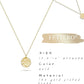 Pendant Necklace Gold Choker Layered Coin Open Karma Circle Full New Crescent Moon 14K Gold Plated Dainty Simple Moon Phase Jewelry for Women Gift