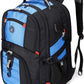 Extra Large 52L Travel Laptop Backpack with USB Charging Port Fit 17 Inch Laptops for Men Women