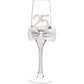 Set of 2 25th Wedding Anniversary Champagne Flutes Glasses for Mr and Mrs Toasting Party Celebration Gift