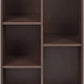5-Cube Organizer Bookcase, Espresso