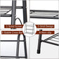 Plant Stand Indoor Outdoor Metal Multiple 3 Tier Plant Holder Shelf for Patio Garden Living Room Corner Balcony and Bedroom ,Dark Grey
