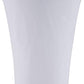 Floor Lamp for Living Room Bedrooms, Contemporary Floor Lamps with White Cloth Fabric Shade, Soft Standing Light Corner Lighting