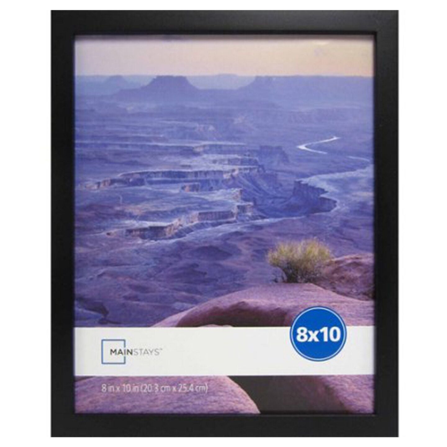 Photo Frame Set of 6 8X10" Format Lot Wall Art Home Decor Black Picture Frames