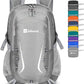 Packable Hiking Backpack 40L:Lightweight Foldable Backpacks Water Resistant - Small Packable Back Pack for Travel