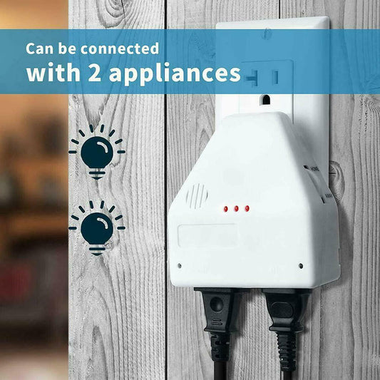 Convenient Sound Activated Clap On/Off Light Switch Wall Socket Outlet Adapter