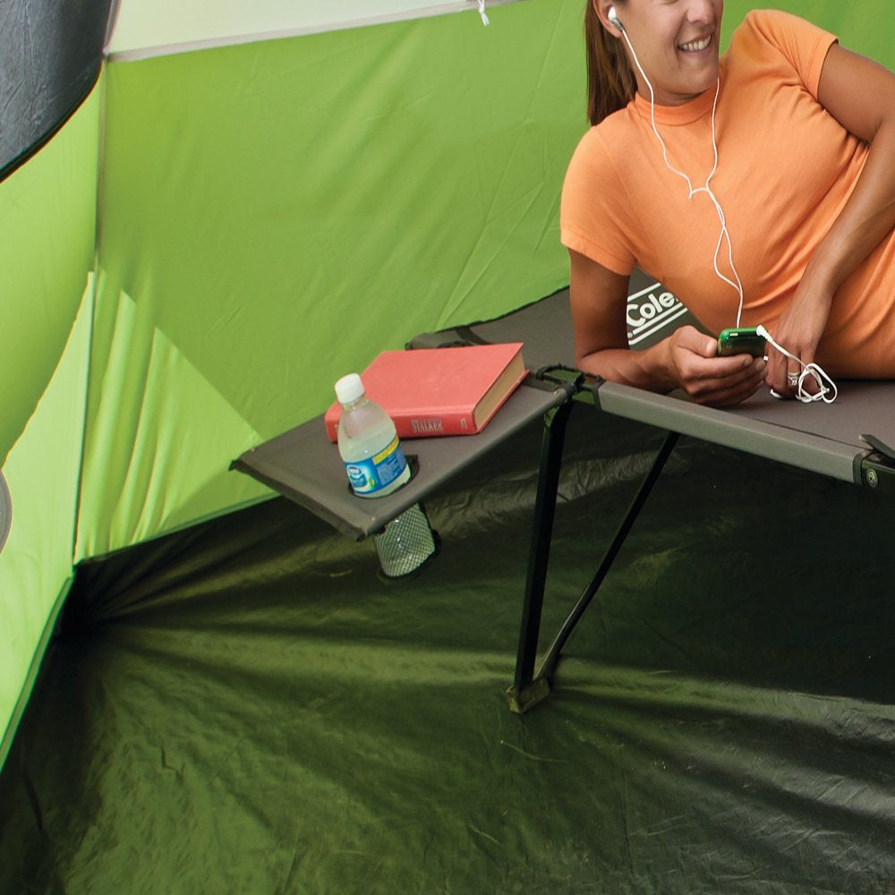 Coleman® Pack-Away® Camping Cot with Side Table
