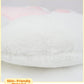 Comfy Chair Cushion Plush Cat Paw Cushion Lazy Sofa Seat Cushion Cozy Floor Cushion Seat Pillow Gift for Girl (70*60Cm, White)