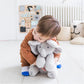 Baby  Official Animated Flappy the Elephant Stuffed Animal Baby Toy Plush for Baby Boys and Girls, Gray, 12" (Song Styles May Vary)