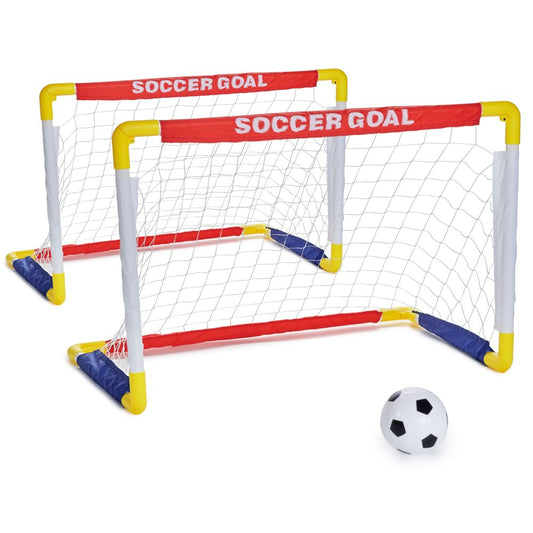 Play Day Foldable Soccer Set, Beginner Sports Soccer Game, Children Ages 3+