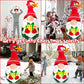 5Ft Lighted Outdoor Christmas Decorations Inflatables - Blow up Gnome Tumbler Xmas/Winter Holiday/Happy New Year 2023 Display Indoor Party Decor Supplies