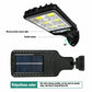 1200W LED Solar Flood Light Motion Sensor Security Wall Street Yard Outdoor Lamp