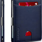 Slim Money Clip Wallet for Men Minimalist Leather Bifold RFID Blocking Large Capacity with Gift Box Blue