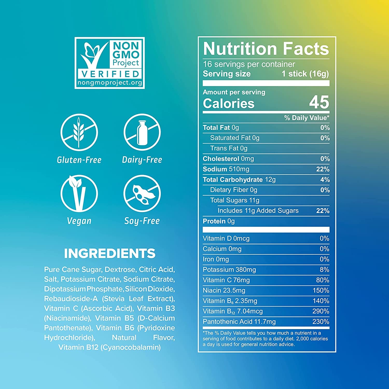Hydration Multiplier - Passion Fruit - Hydration Powder Packets | Electrolyte Drink Mix | Easy Open Single-Serving Stick | Non-Gmo | 8 Sticks