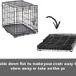 Newly Enhanced Single & Double Door New World Dog Crate, Includes Leak-Proof Pan, Floor Protecting Feet, & New Patented Features