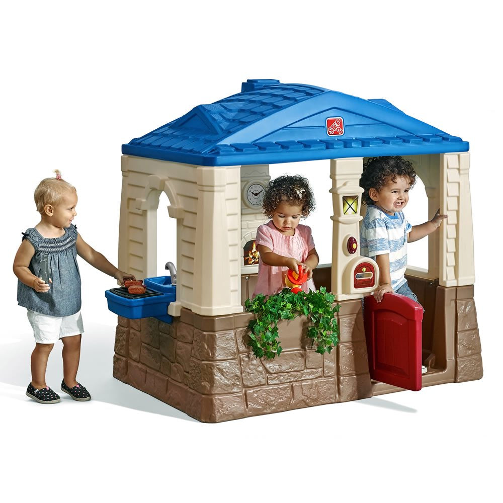 Neat & Tidy Cottage Outdoor Playhouse for Kids