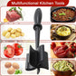 Meat Chopper, Hamburger Chopper, Premium Heat Resistant Masher and Smasher for Hamburger Meat, Ground Beef, Ground Turkey and More, Nylon Ground Beef Chopper Tool and Meat Fork, Non Stick Mix Chopper