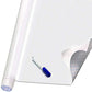 Self Adhesive White Board Paper Dry Erase Wall Stickers Roll 17.7" X 78.7" Board