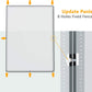 Pet Playpen, Portable Large Plastic Yard Fence Small Animals, Puppy Kennel Crate Fence Tent, 28 X 20 Inch, White, 12 Panels