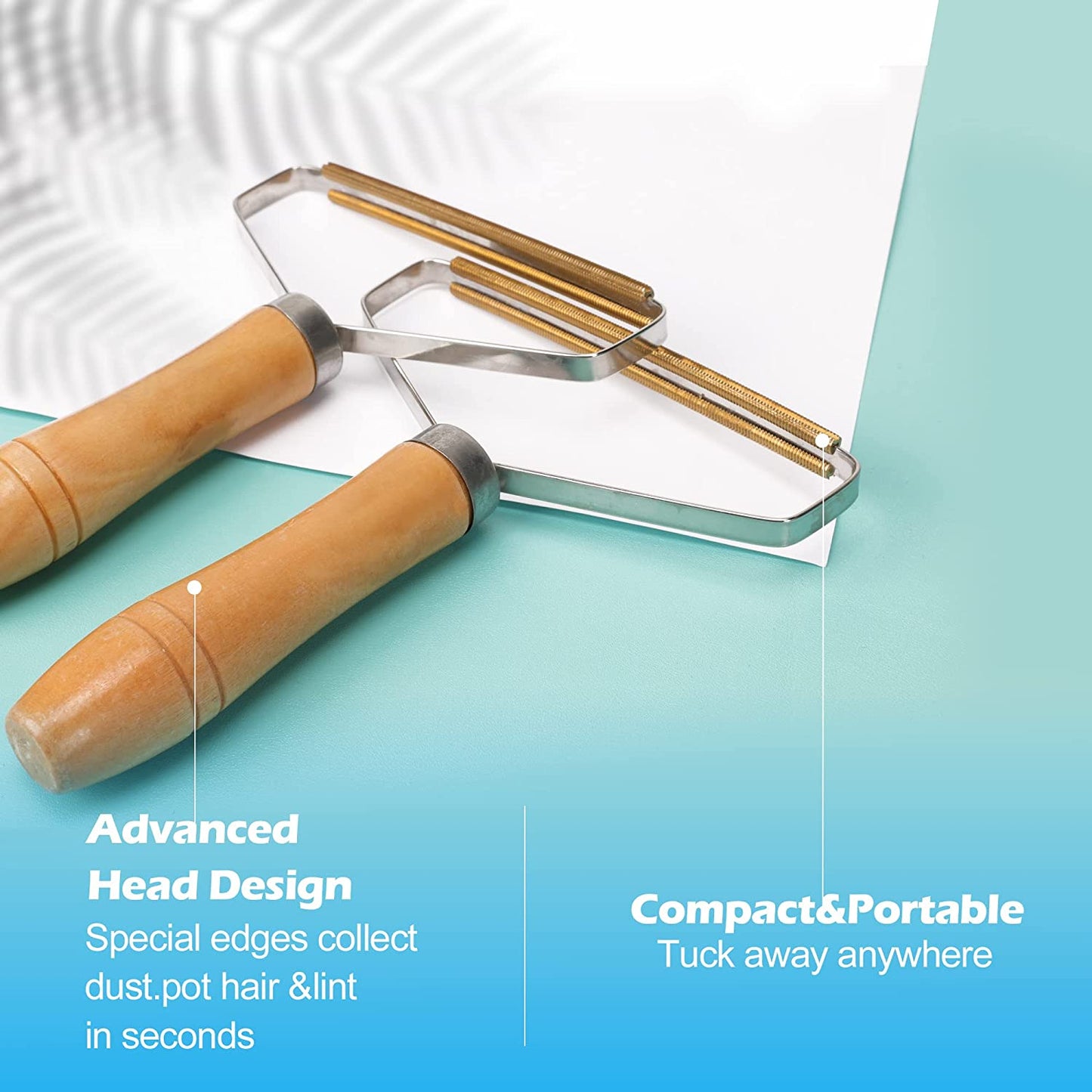 Manual Fuzz Shaver, Portable Lint Remover, Clean Tool, Double Sided Fuzz Remover for Removing Dust and Pet Hair from Furniture, Curtain, Blanket, Couch
