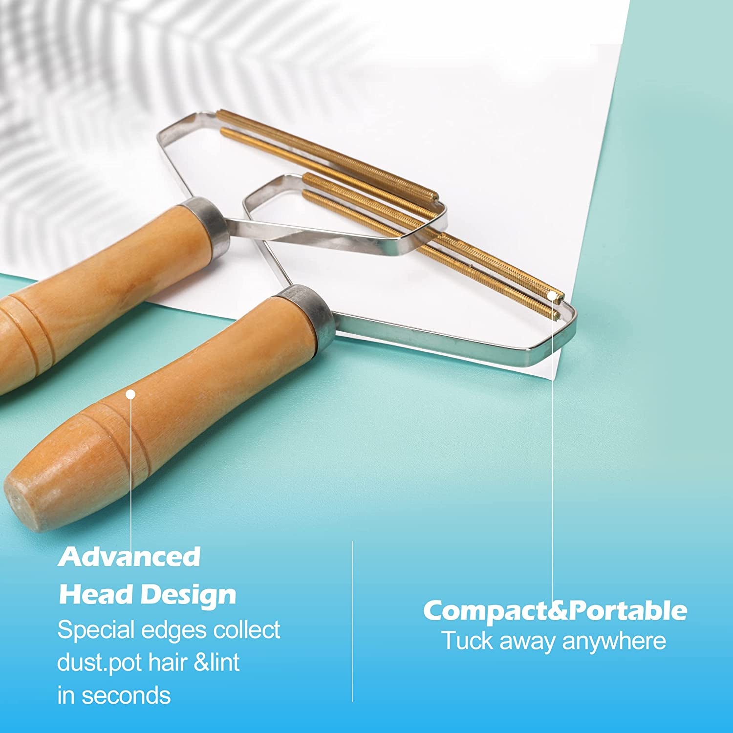 Manual Fuzz Shaver, Portable Lint Remover, Clean Tool, Double Sided Fuzz Remover for Removing Dust and Pet Hair from Furniture, Curtain, Blanket, Couch