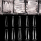 Coffin Nails Long Fake Nails - Clear Acrylic Nails Coffin Shaped Ballerina Nails Tips  500Pcs Full Cover False Nail Artificial Nails with Case for Nail Salons and DIY Nail Art, 10 Sizes