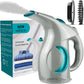 Steamer for Clothes, Handheld Garment Steamer, Travel Size Clothing Steam Iron, Dry Steam Upgraded Version Gray / Teal