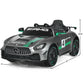 Licensed Kids Ride on Car 12V Electric Mercedes Benz 2.4G Remote Control Silver
