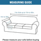 Modern Velvet Plush 4 Piece High Stretch Sofa Slipcover Sofa Cover Furniture Protector Form Fit Luxury Thick Velvet Sofa Cover for 3 Cushion Couch, Machine Washable (Sofa,Stone Blue)