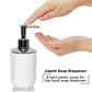 White Bathroom Accessories Set 6 Piece Bath Ensemble for Decorative Countertop