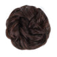 1PCS Messy Hair Bun Hair Scrunchies Extension Messy Synthetic Chignon for Women Updo Hairpiece (33#(Dark Auburn))