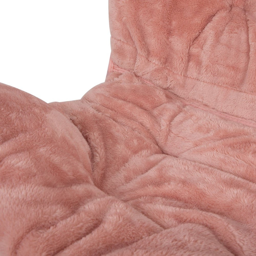 Mainstays Faux Fur Butterfly Folding Chair, Pink