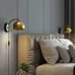 OYLYW Gold Wall Sconces Plug in Lighting Fixture ,E26 Industrial Vintage Boho Adjustable Wall Lights,Set of 2 Pack Wall Lamp Bedside Lamp Bathroom Vanity Lights