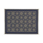 Patio Mats 9x12 Reversible RV Outdoor Patio Mat, Camping Mat, Interlocked Squares, Blue