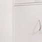 IMPORT Microwave Kitchen Cart, White
