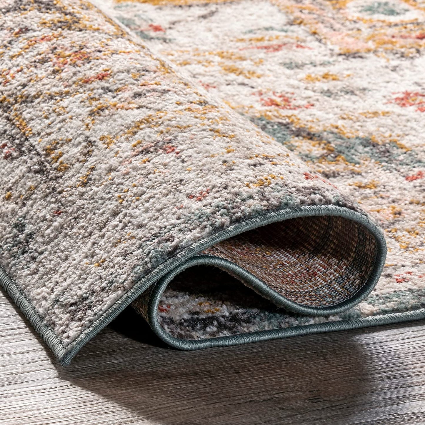 Shane Persian Vintage Area Rug, 5' 3" X 7' 7", Beige